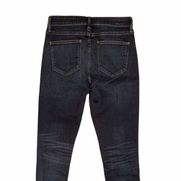 Wmn's VINCE Dark Blue Distressed Jeans (Size 25) - Picture 2 of 11